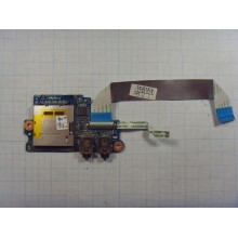Плата AUDIO/картридера со шлейфом для ноутбука HP ProBook 4530S