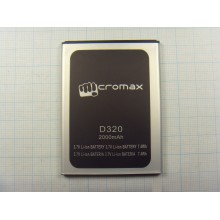 Аккумулятор для Micromax D320