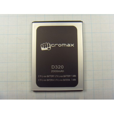 Аккумулятор для Micromax D320