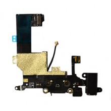 Шлейф 821-1699-A с разъёмом зарядки ,микрофоном, гарнитуры, контактами под клавишу HOME и антенной для Apple iPhone 5, чёрный