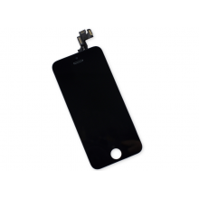Дисплей (LCD) Apple iPhone 5S (модуль) FULL COMPLETE + TOUCH SCREEN black (чёрный)