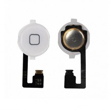Шлейф iPhone 4G home button white