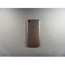 Задняя крышка для смартфона Alcatel One Touch Idol 3 (6039) золотая