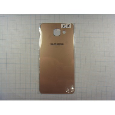 Задняя крышка Samsung A510 (A5 2016) золотая