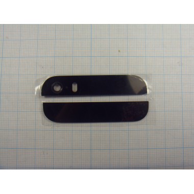 Стёкла задней крышки (комплект) для iPhone 5s чёрные