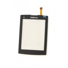Тачскрин (сенсорное стекло) Nokia X3-02, чёрное